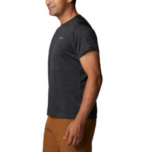 Load image into Gallery viewer, Columbia Men&#39;s Alpine Chill Zero Short Sleeve Tech Tee (Black Heather)

