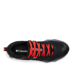 Columbia Men's Facet 75 Outdry Waterproof Trail Shoes (Black/Fiery Red)