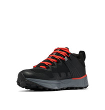 Load image into Gallery viewer, Columbia Men&#39;s Facet 75 Outdry Waterproof Trail Shoes (Black/Fiery Red)
