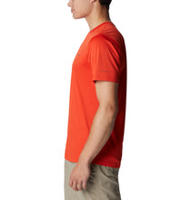 Load image into Gallery viewer, Columbia Men&#39;s Hike Short Sleeve Crew Tech Tee (Spicy)
