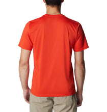 Load image into Gallery viewer, Columbia Men&#39;s Hike Short Sleeve Crew Tech Tee (Spicy)
