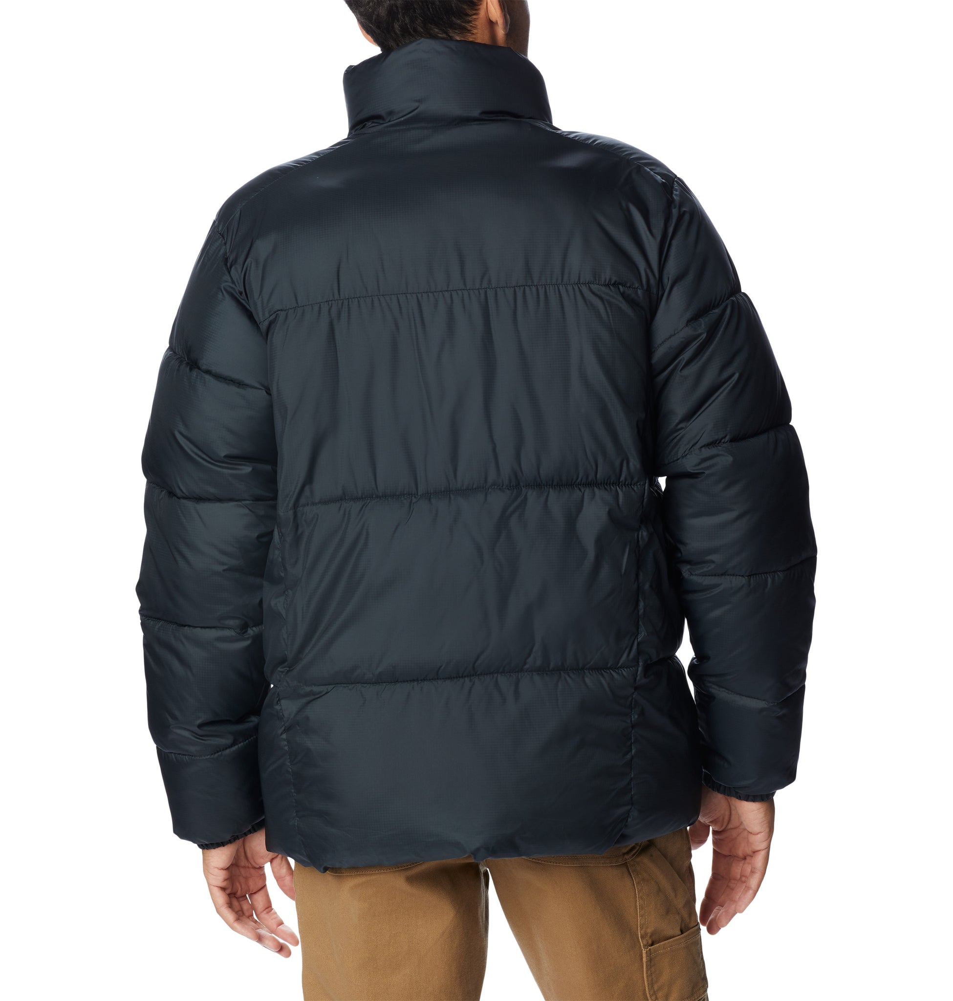 Mens long 2024 insulated jacket