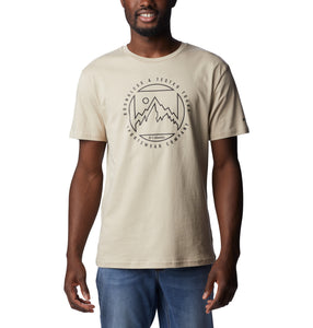 Columbia Men's Rapid Ridge Graphic Tee (Ancient Fossil/Boundless Graphic)