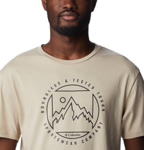Load image into Gallery viewer, Columbia Men&#39;s Rapid Ridge Graphic Tee (Ancient Fossil/Boundless Graphic)
