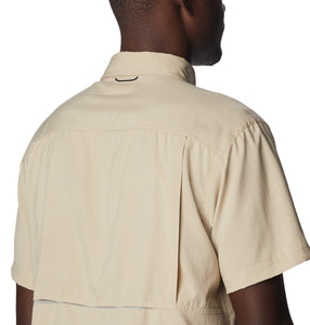 Columbia Men's Silver Ridge Short Sleeve Utility Shirt (Ancient Fossil)