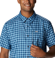 Load image into Gallery viewer, Columbia Men&#39;s Silver Ridge Short Sleeve Utility Shirt (Collegiate Navy)

