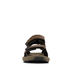 Columbia Men's Trailstorm Hiker 3 Strap Sandals (Cordovan/Gold Amber)