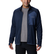 Load image into Gallery viewer, Columbia Men&#39;s Triple Canyon Full Zip Fleece (Collegiate Navy)

