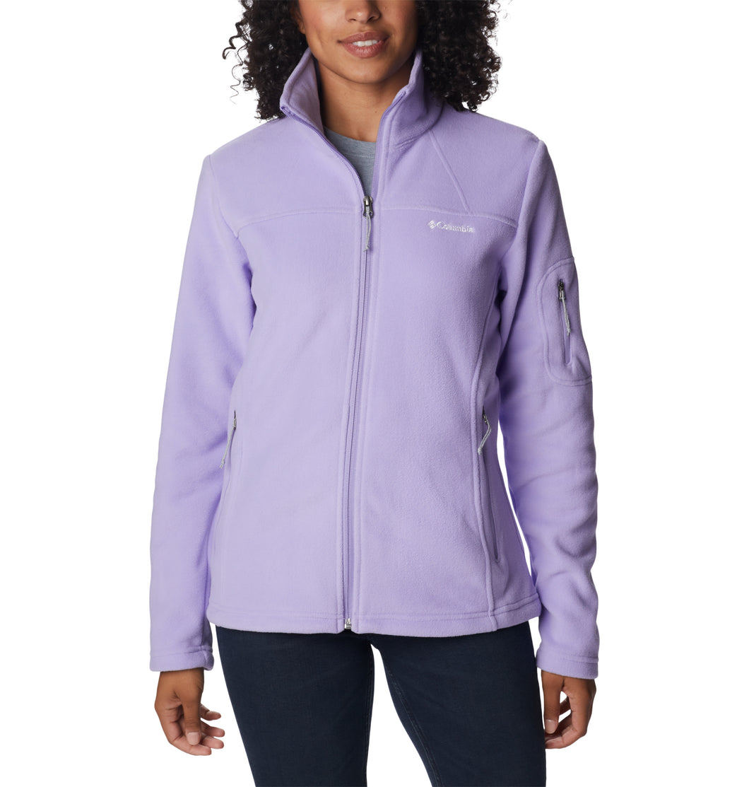 Columbia Women's Fast Trek II Full Zip Fleece (Frosted Purple)