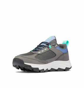 Columbia Women's Hatana Max Outdry Waterproof Trail Shoes (Dark Grey/Electric Turquoise)