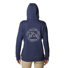 Load image into Gallery viewer, Columbia Women&#39;s Logo II Hoodie (Nocturnal/Boundless)
