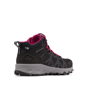 Columbia Women's Peakfreak II Outdry Waterproof Mid Trail Boots (Black/Ti Grey Steel)