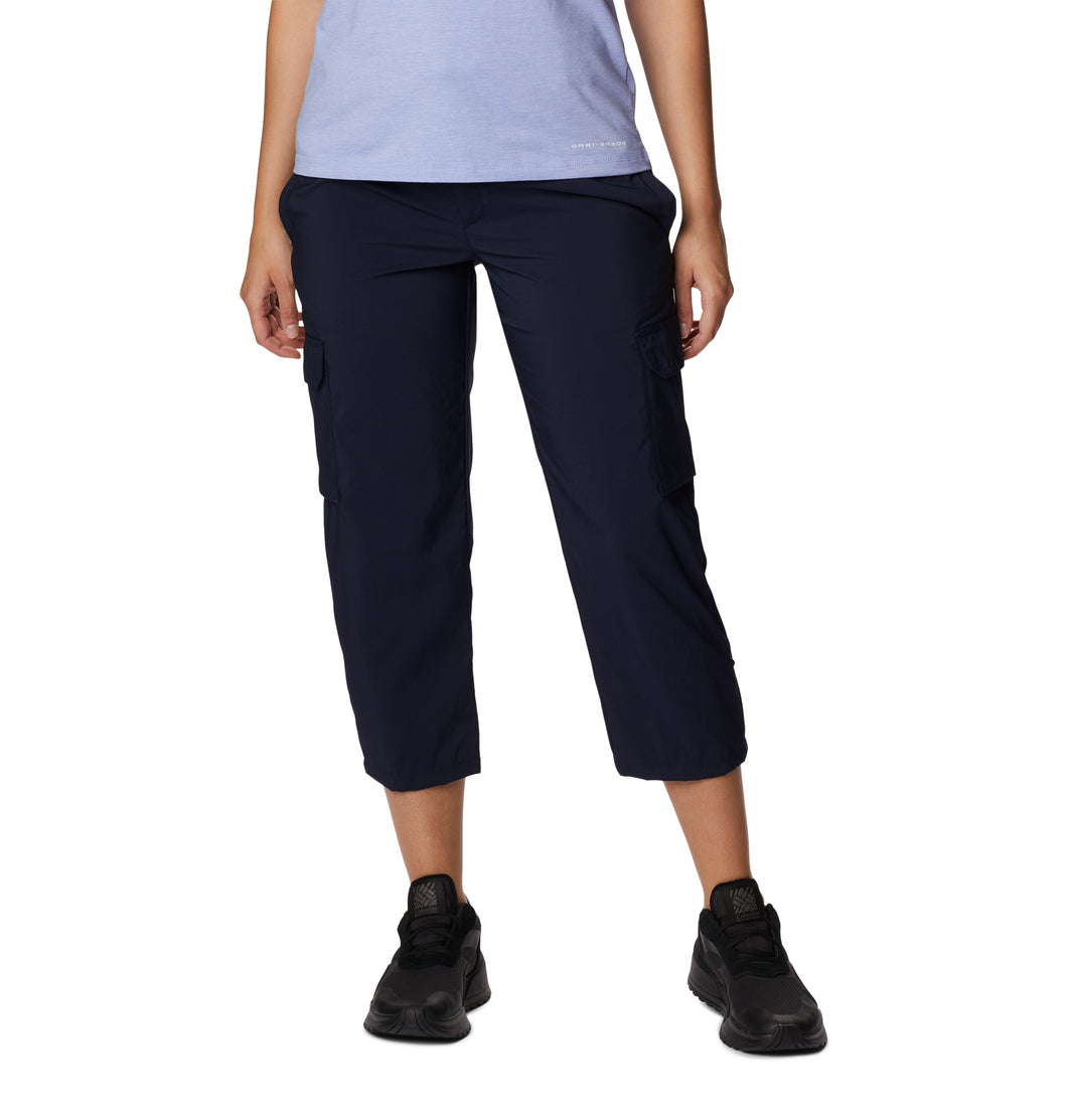 Columbia Women's Silver Ridge Utility Capri Trousers (Dark Nocturnal)