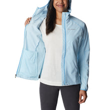 Load image into Gallery viewer, Columbia Women&#39;s Sweet As Hooded Softshell Jacket (Spring Blue)
