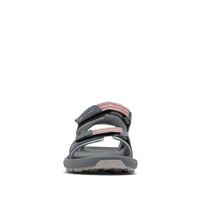 Columbia Women's Trailstorm Hiker 2 Strap Sandals (Graphite/Red Hibiscus)