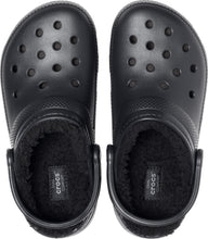 Load image into Gallery viewer, Crocs Unisex Classic Fuzz Lined Clog (Black/Black)
