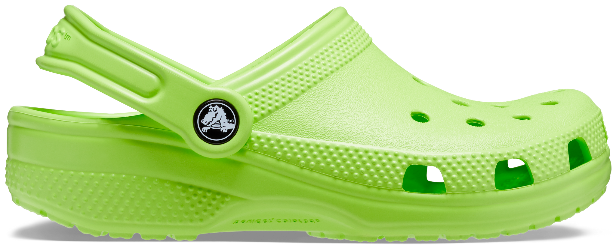 Green crocs discount for kids