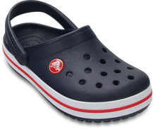 Load image into Gallery viewer, Crocs Kids Crocband Clog (Navy/Red)
