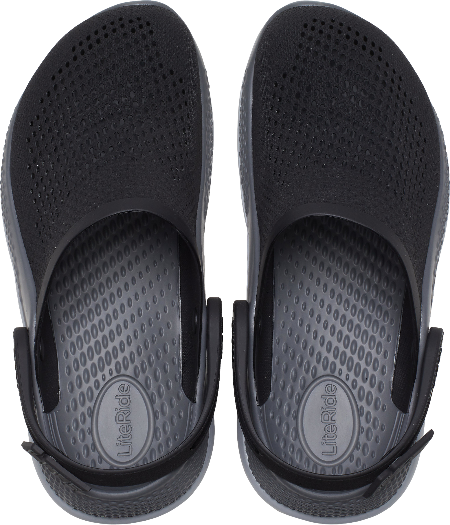 Black best sale literide crocs
