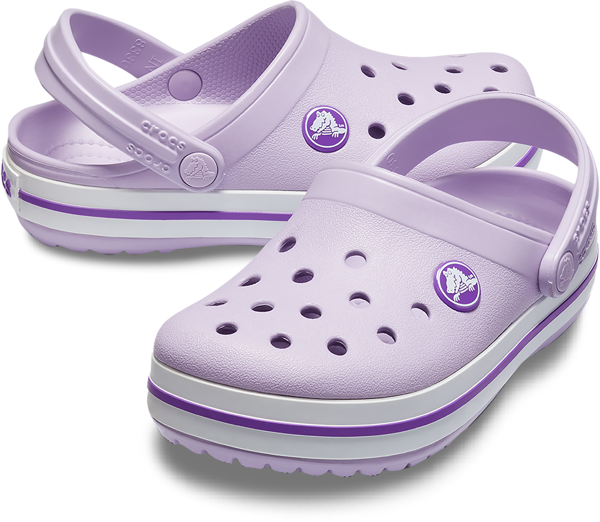 Crocs 2025 lavender kids