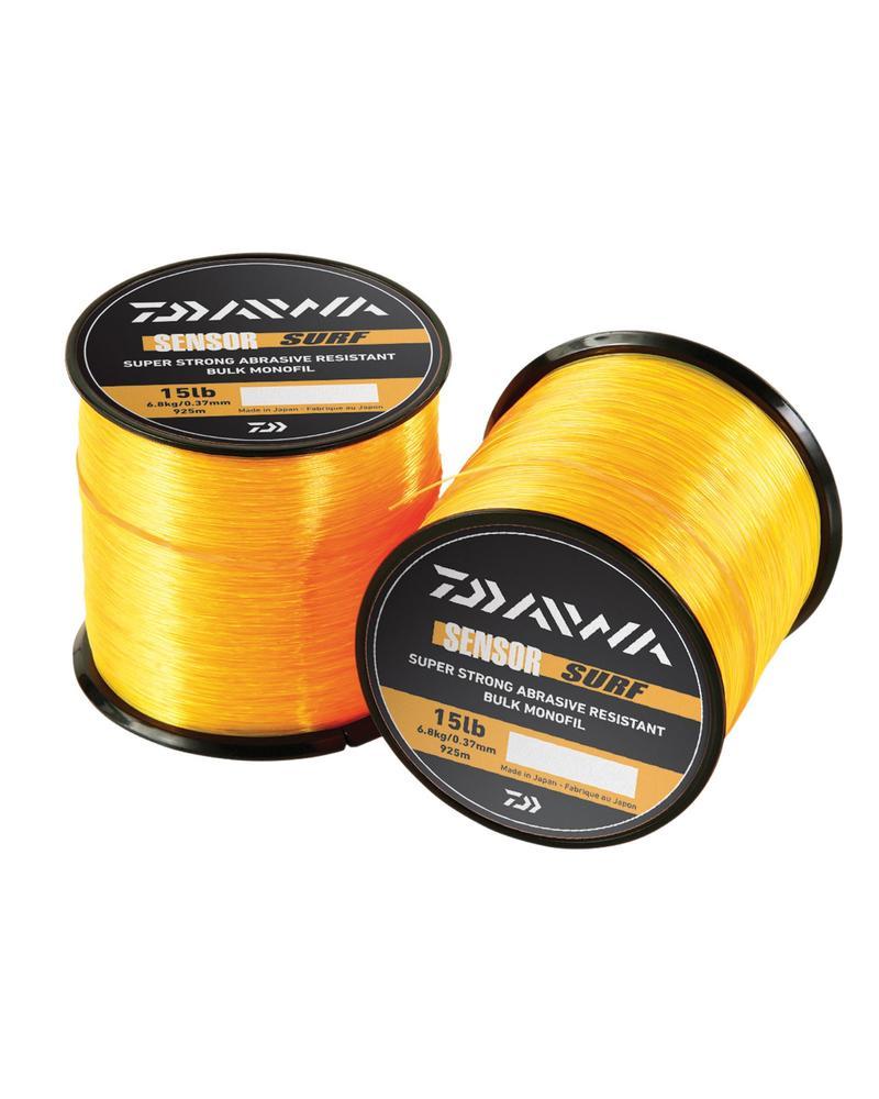 Daiwa Sensor Surf Monofilament Line (12lb/0.33mm/1160m)(Orange)