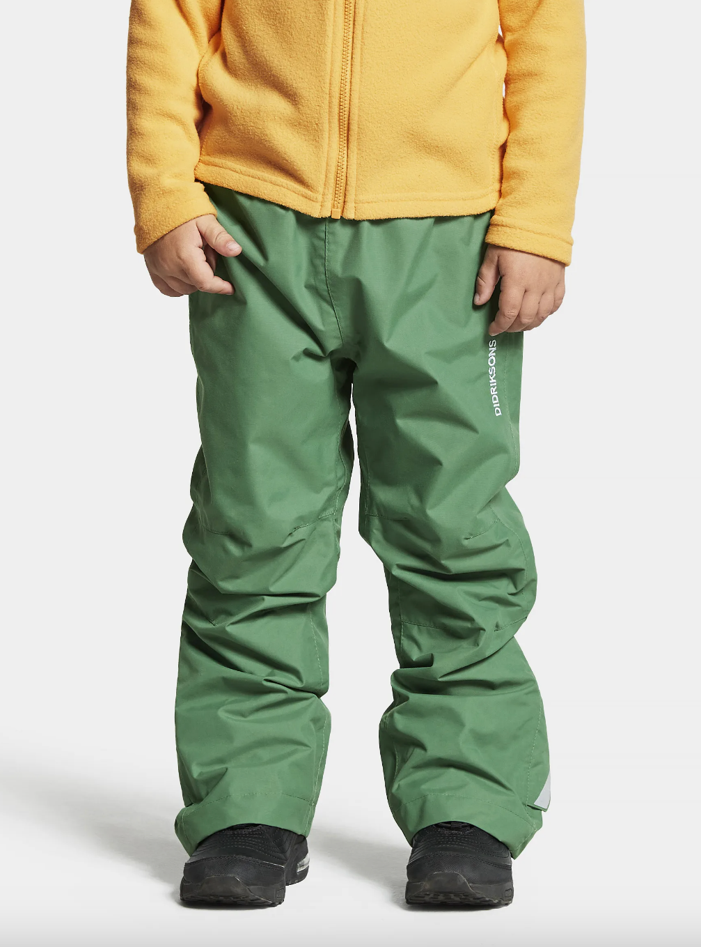 Didriksons Kids Idur 2 Waterproof Trousers (Palm Green)(Ages 1-7)