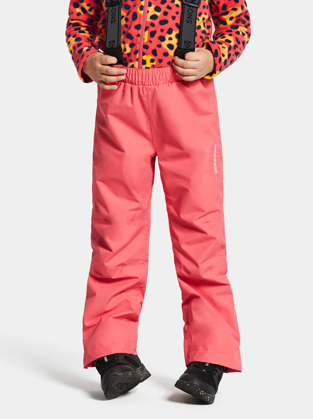 Didriksons Kids Idur 2 Waterproof Trousers (Peachy Pink)(Ages 1-10)