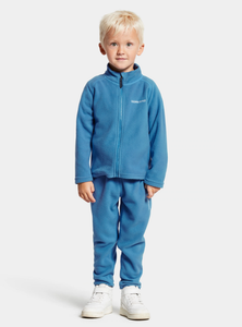 Didriksons Kids Monte 9 Full Zip Fleece (Corn Blue)(Ages 1-10)