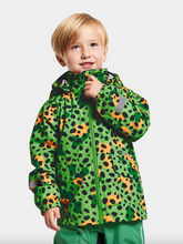 Load image into Gallery viewer, Didriksons Kids Norma Print 2 Waterproof Jacket (Wild Dot Green)(Ages 1-10)

