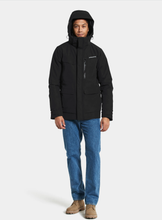 Load image into Gallery viewer, Didriksons Men&#39;s Sebastian 3 Waterproof Insulated Jacket (Black)
