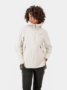 Didriksons Women's Tilde 3 Waterproof Jacket (Cream White)