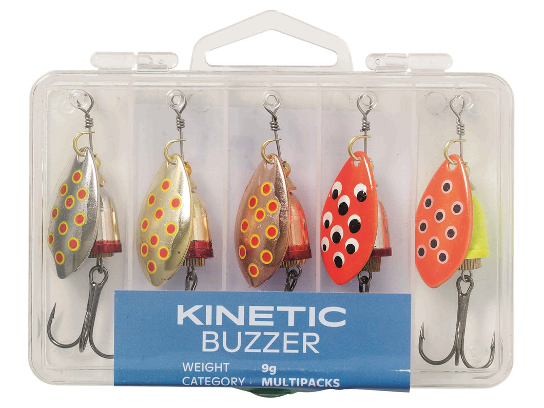 Kinetic Buzzer Metal Lures (9g)(5 Pack)