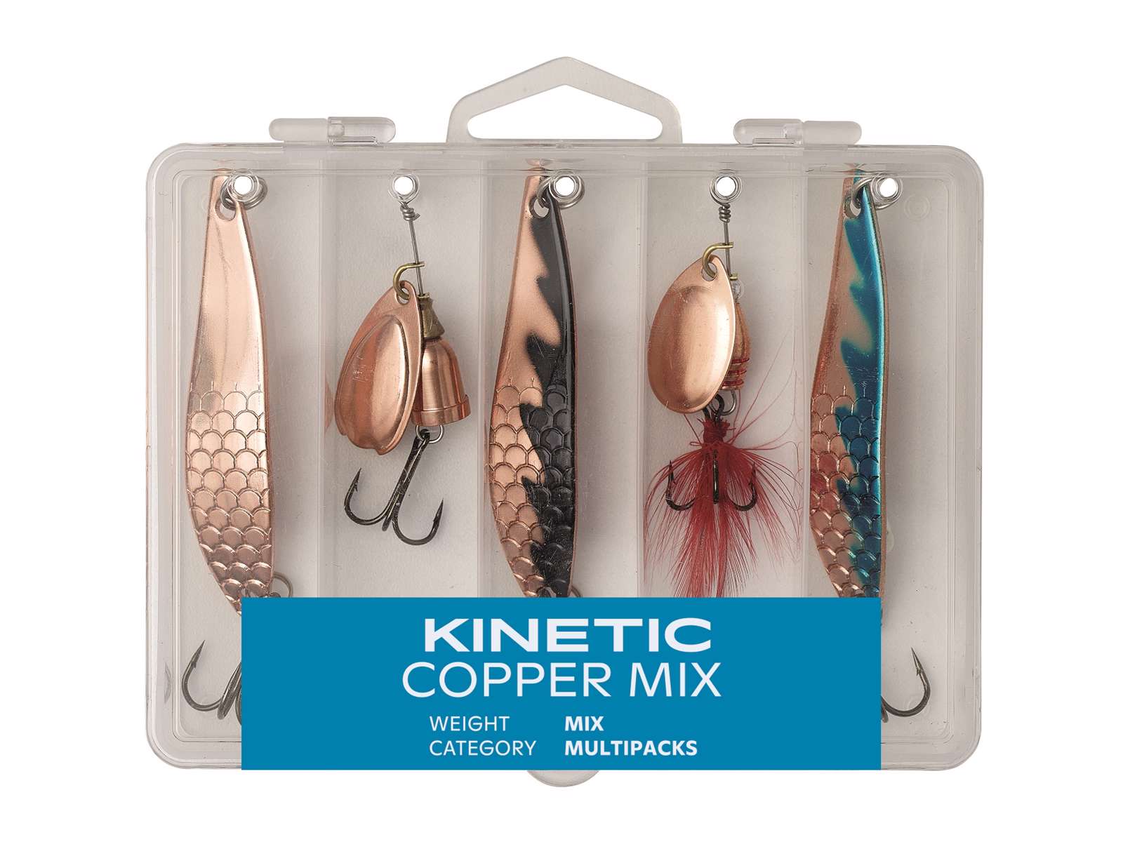 Kinetic Copper Mix Metal Lures (5 Pack) – Landers Outdoor World