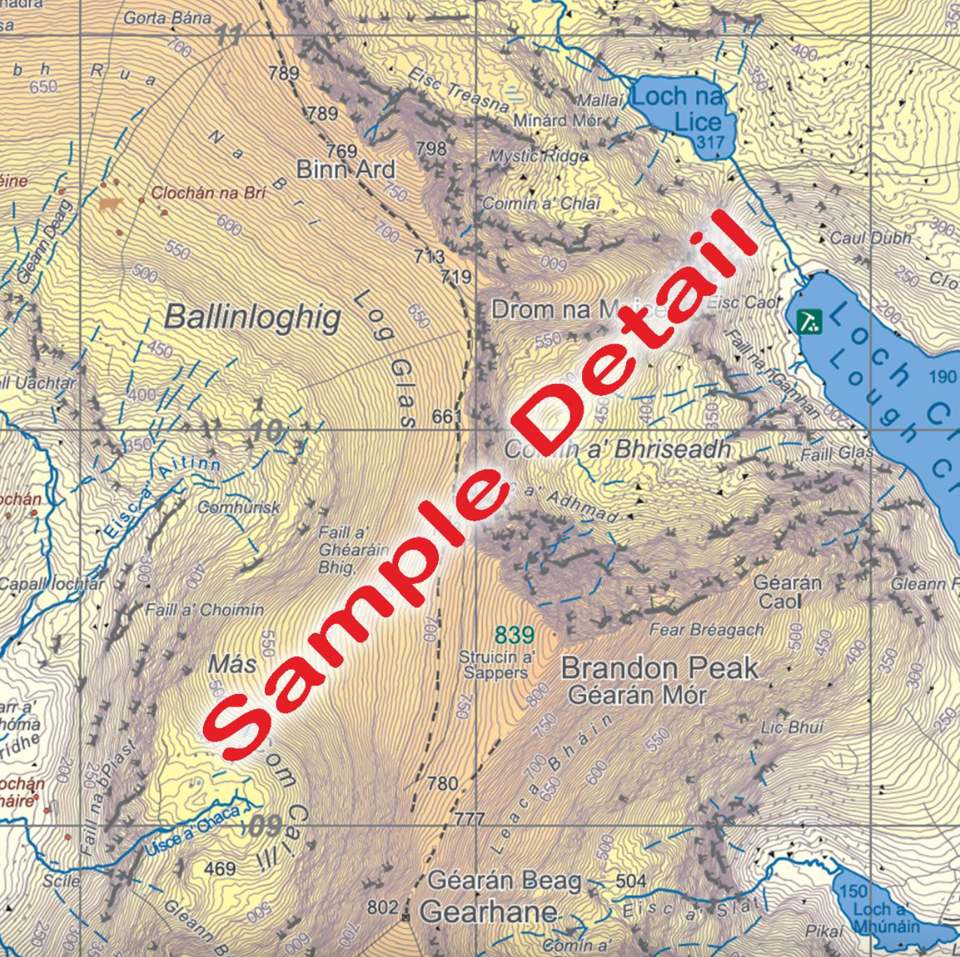 EastWest Mapping Dingle West ~ Brandon Map (1:25,000)