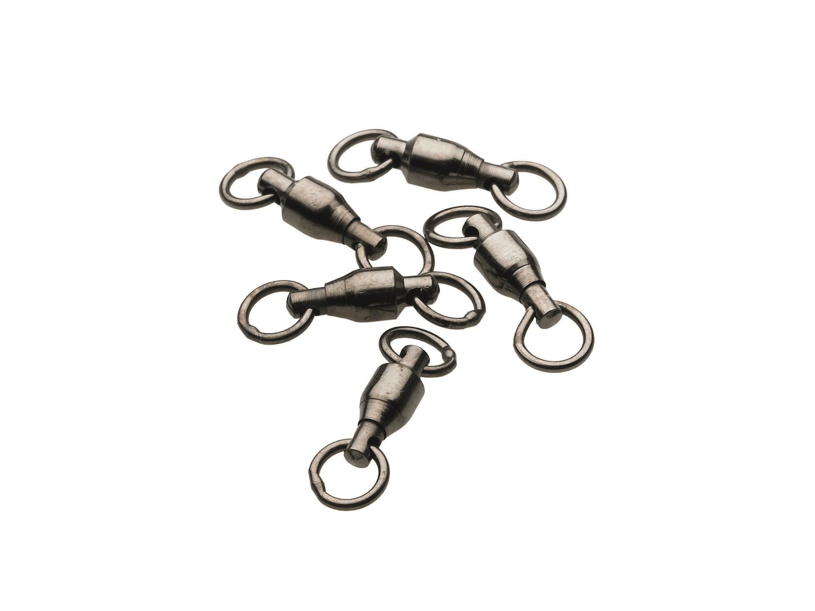 Kinetic Ball Bearing Swivel (Size S/#1)(Black)(5 Pack)
