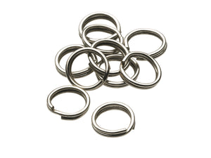 Kinetic Stainless Steel Splitrings (17mm/33kg)(10 Pack)