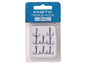 Kinetic Treble Hooks (#6)(BN)(8 Pack)