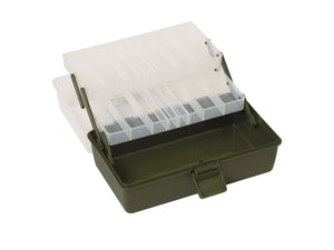 Kinetic 3 Drawer Tackle Box (Medium)(Clear/Green)