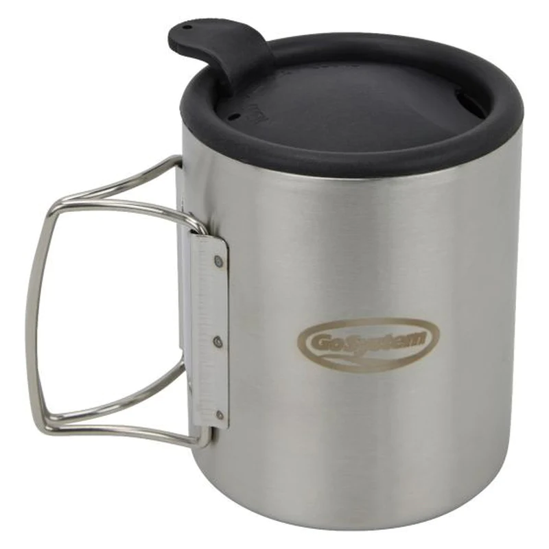 Go System Thermo Stainless Steel Mug with Lid