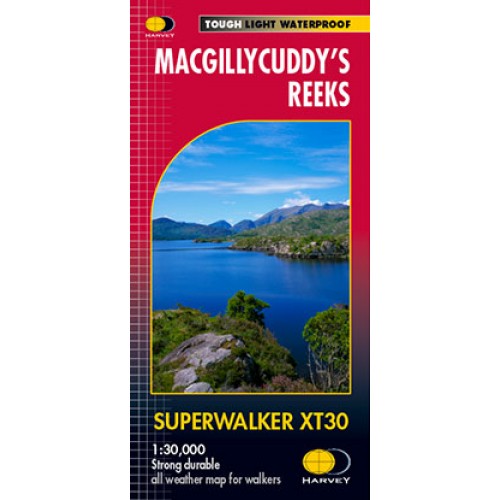 Harvey MacGillycuddy's Reeks Superwalker XT30 Map (1:30,000)