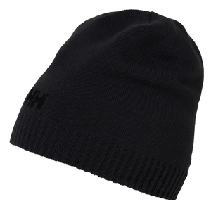 Helly Hansen Unisex Brand Beanie Hat (Black)