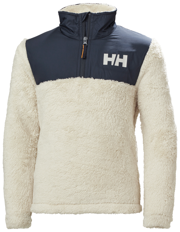 Helly Hansen Junior Champ Half Zip Midlayer Fleece (Cream)(Ages 8-16)