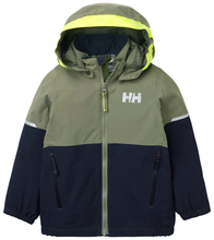 Load image into Gallery viewer, Helly Hansen Kids Sogn Waterproof Jacket (Lav Green)(Ages 1-12)
