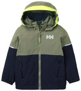 Helly Hansen Kids Sogn Waterproof Jacket (Lav Green)(Ages 1-12)