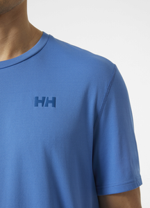 Helly Hansen Men's Lifa Active Solen Short Sleeve UPF 50 Technical Tee (Azurite)
