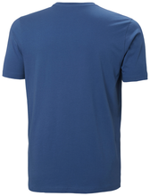 Load image into Gallery viewer, Helly Hansen Men&#39;s Logo Cotton Short Sleeve Tee (Azurite)
