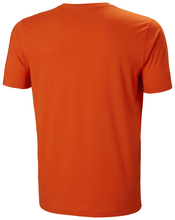 Load image into Gallery viewer, Helly Hansen Men&#39;s Logo Cotton Short Sleeve Tee (Patrol Orange)
