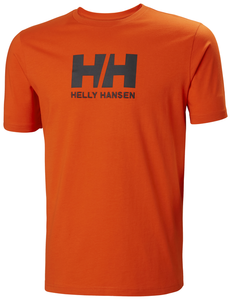 Helly Hansen Men's Logo Cotton Short Sleeve Tee (Patrol Orange)