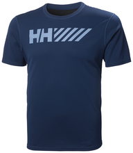 Load image into Gallery viewer, Helly Hansen Men&#39;s Lifa Technical Graphic T-Shirt (Ocean)

