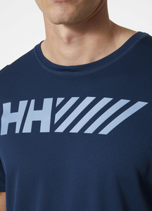 Helly Hansen Men's Lifa Technical Graphic T-Shirt (Ocean)